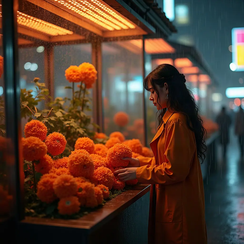 Cyberpunk image from the FoxCut look library