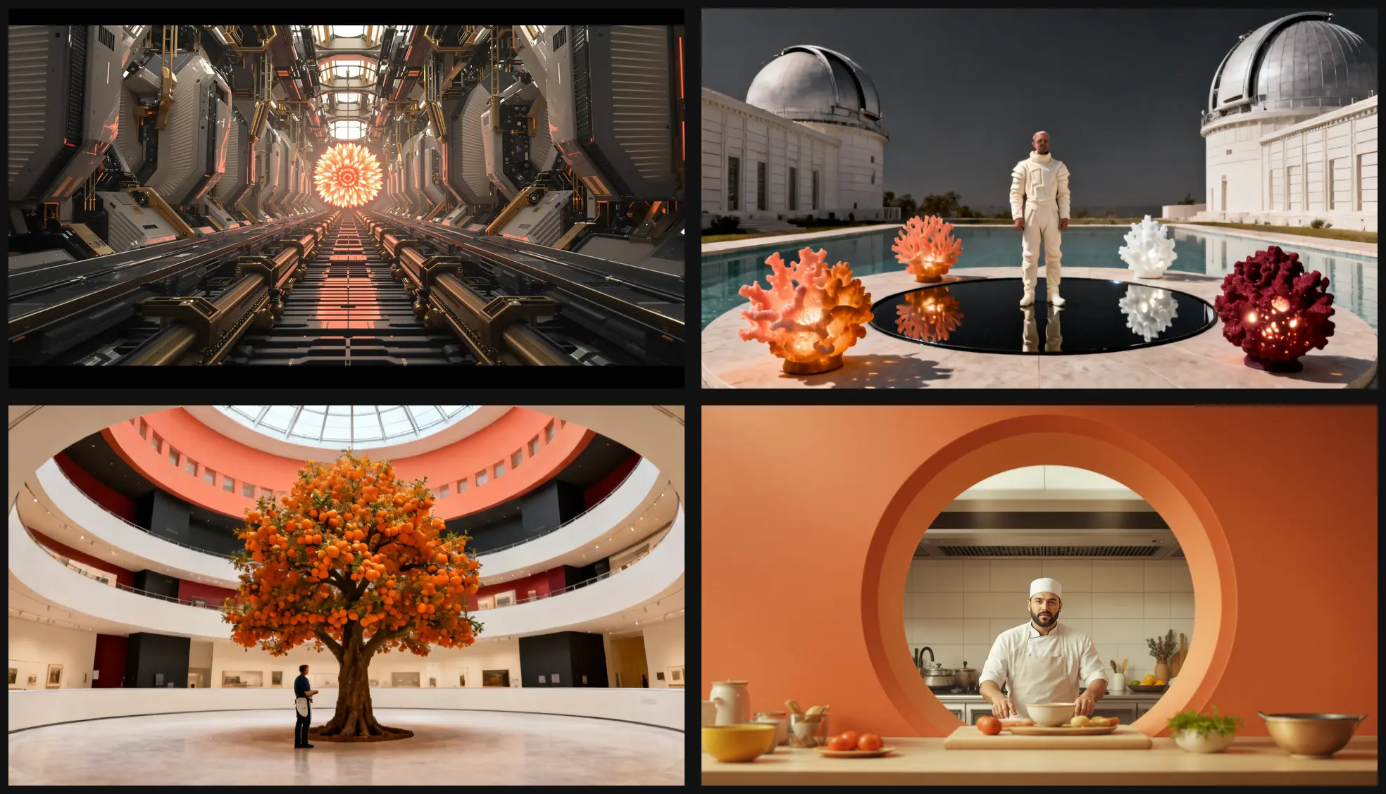 Multi-beat storyboard prepared for a Seedance 2.0 continuity test
