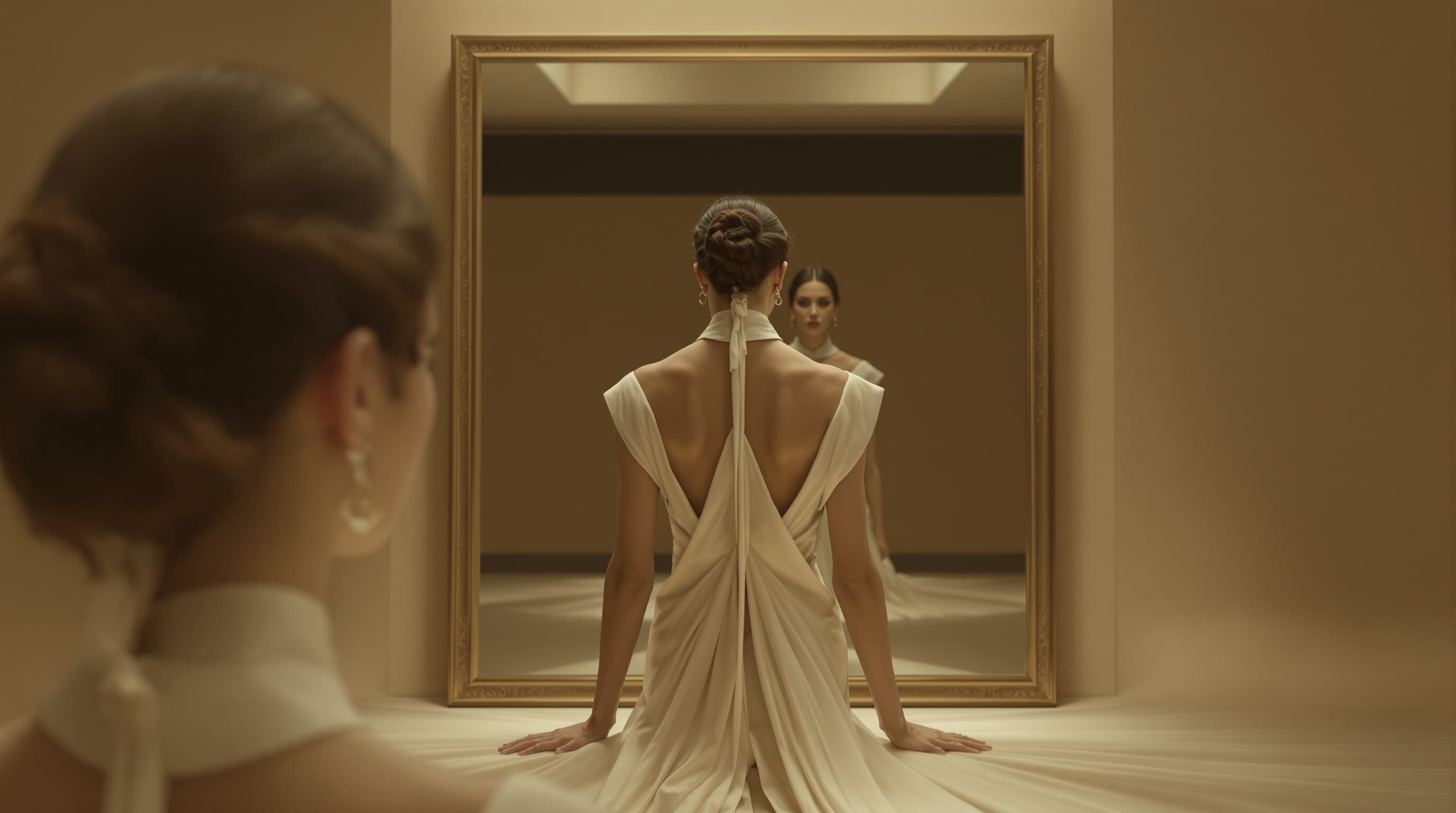 Source image prepared for the Broken Mirror AI video effect
